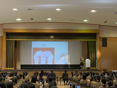 English Day 中３プレゼン